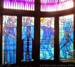 Rechter deel glas in lood in de erker achterzijde
              <br/>
              Gert-Jan Lobbes, 2015